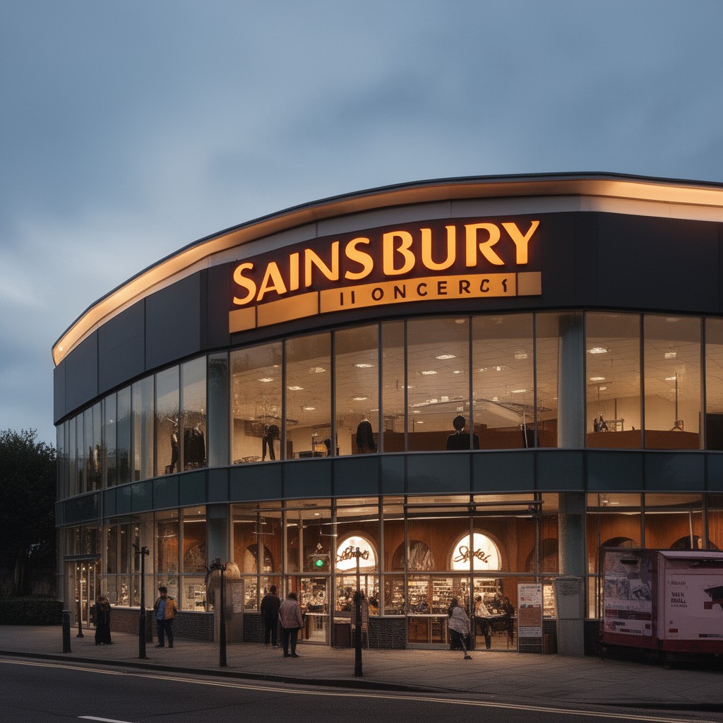 AI-generated illustration of Sainsbury