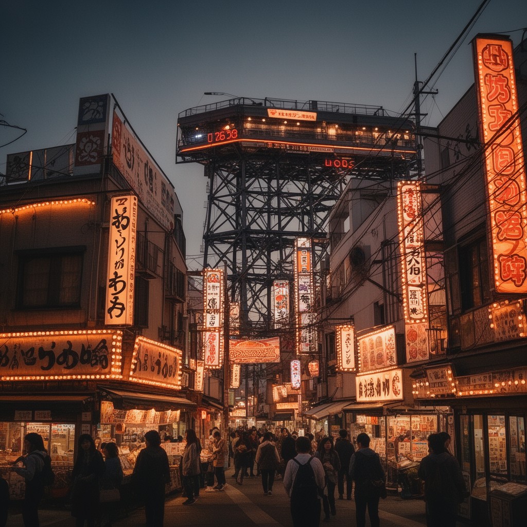 AI-generated illustration of Shinsekai