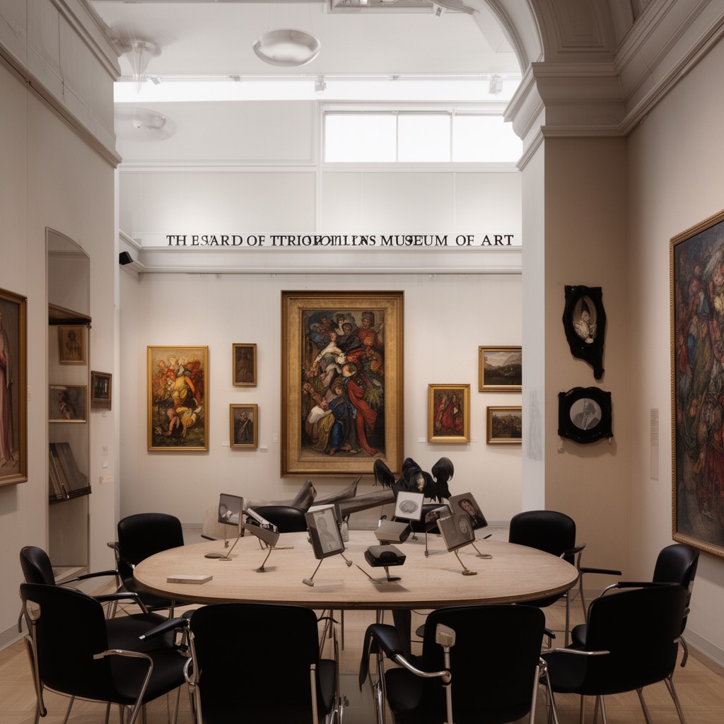 AI-generated illustration of Board of Trustees of the Nelson-Atkins Museum of Art