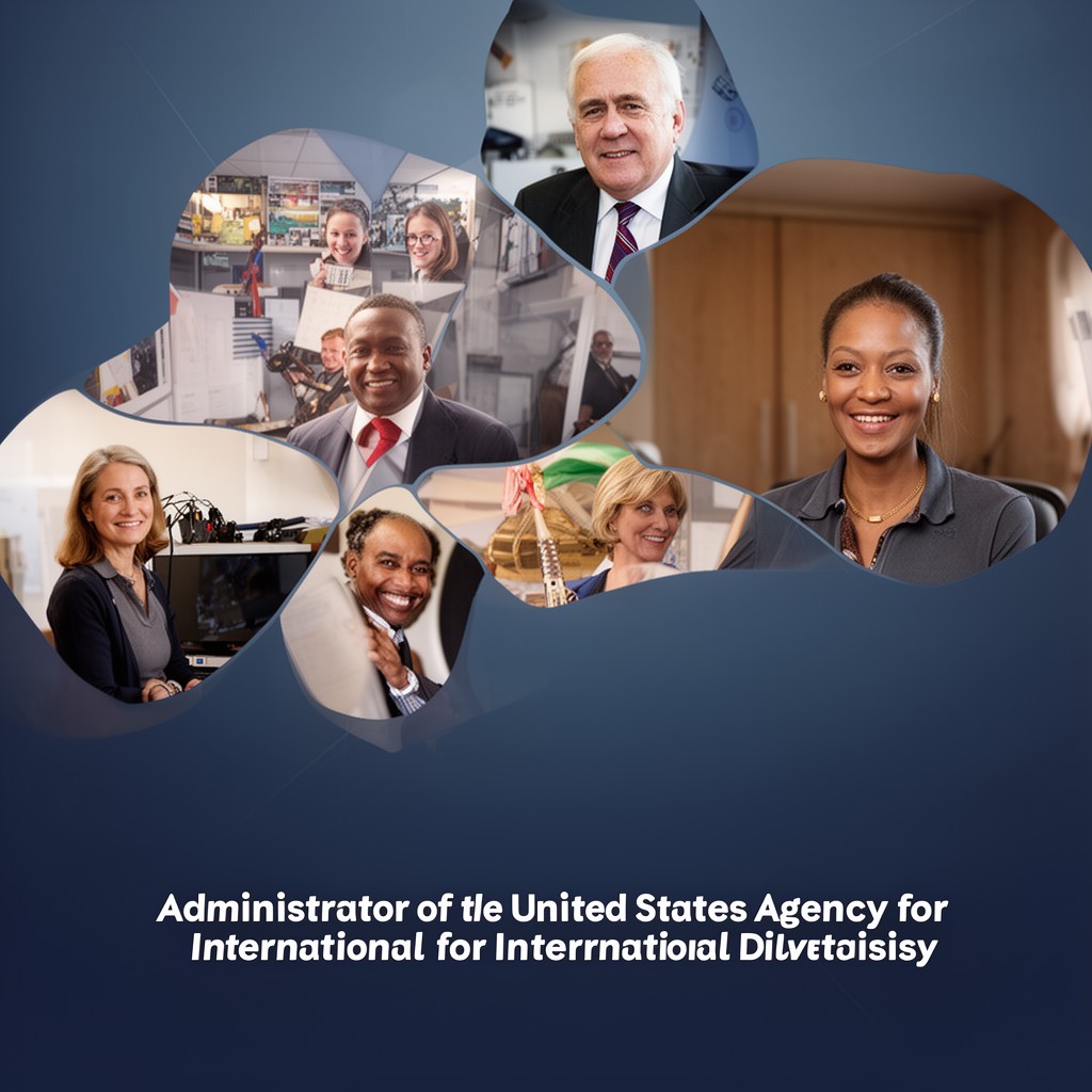 AI-generated illustration of Administrator of the United States Agency for International Development