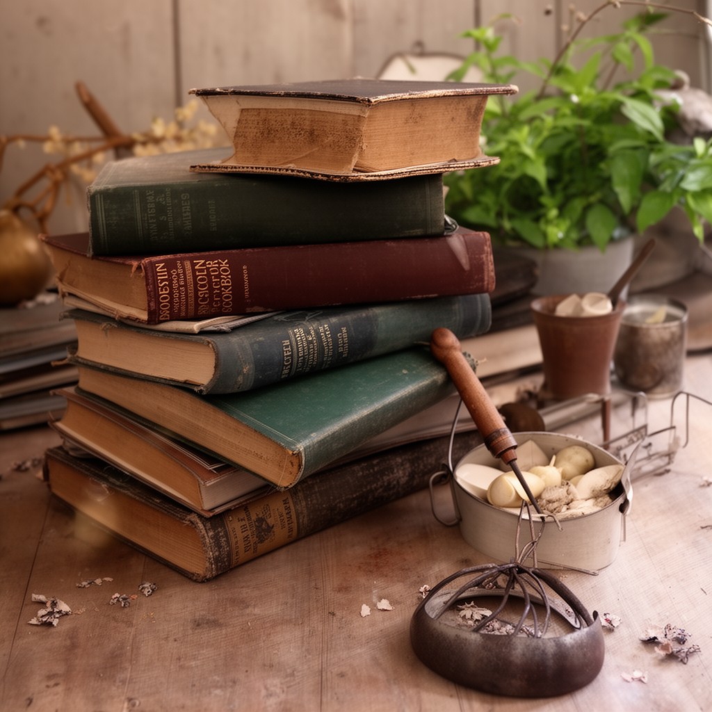 AI-generated illustration of The Boston Cooking-School Cook Book