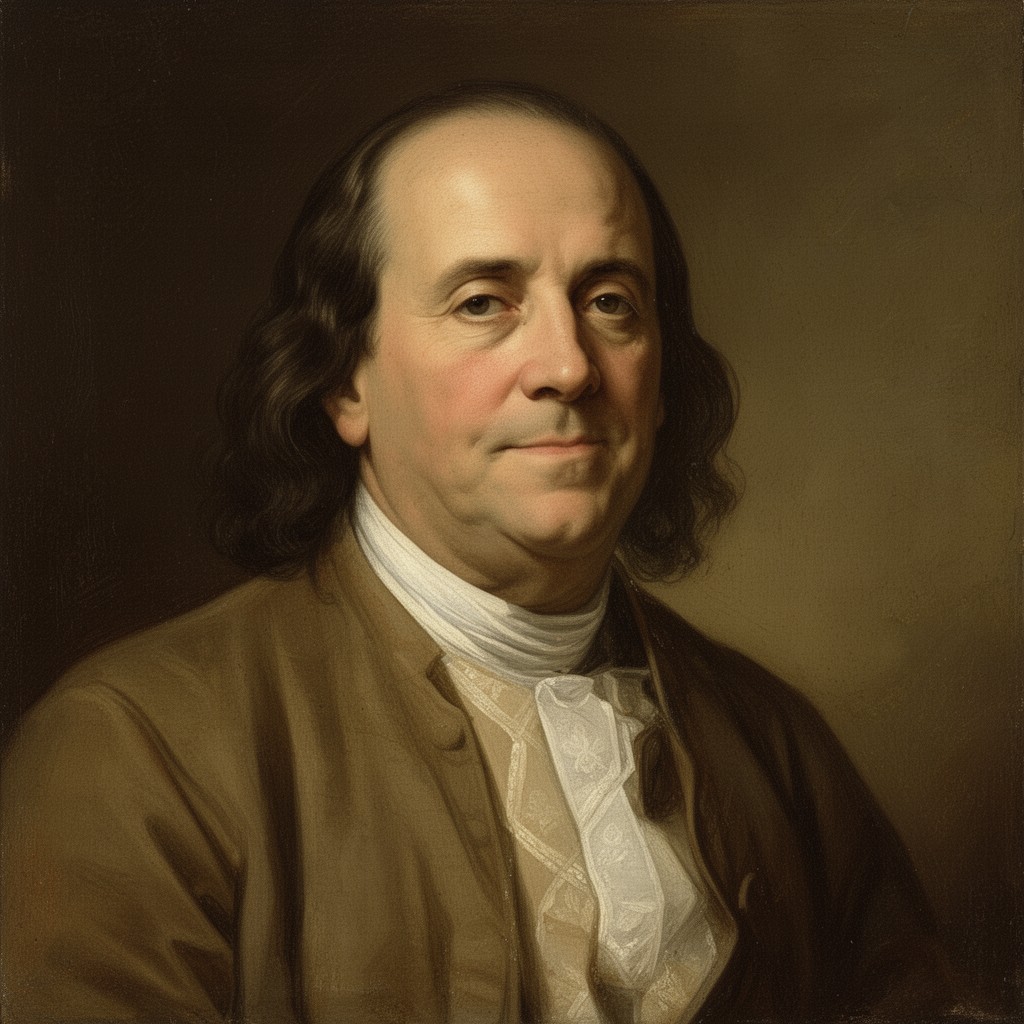 AI-generated illustration of William Franklin