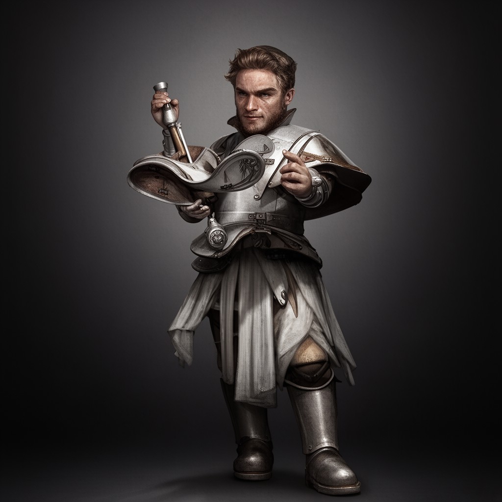 AI-generated illustration of Alexandre