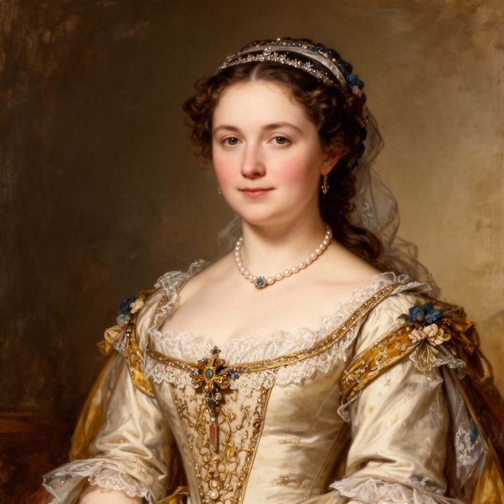 AI-generated illustration of Elizabeth of England