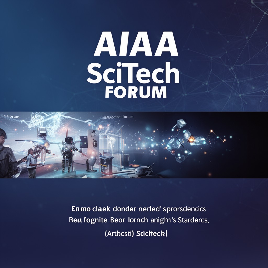 AI-generated illustration of AIAA SciTech Forum