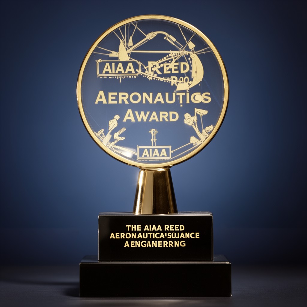 AI-generated illustration of AIAA Reed Aeronautics Award
