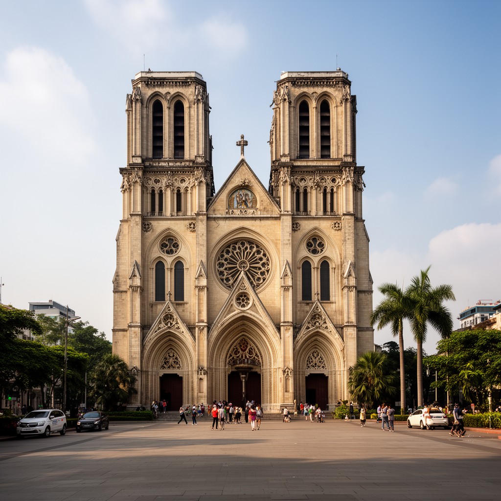 AI-generated illustration of Notre-Dame Cathedral Basilica of Saigon