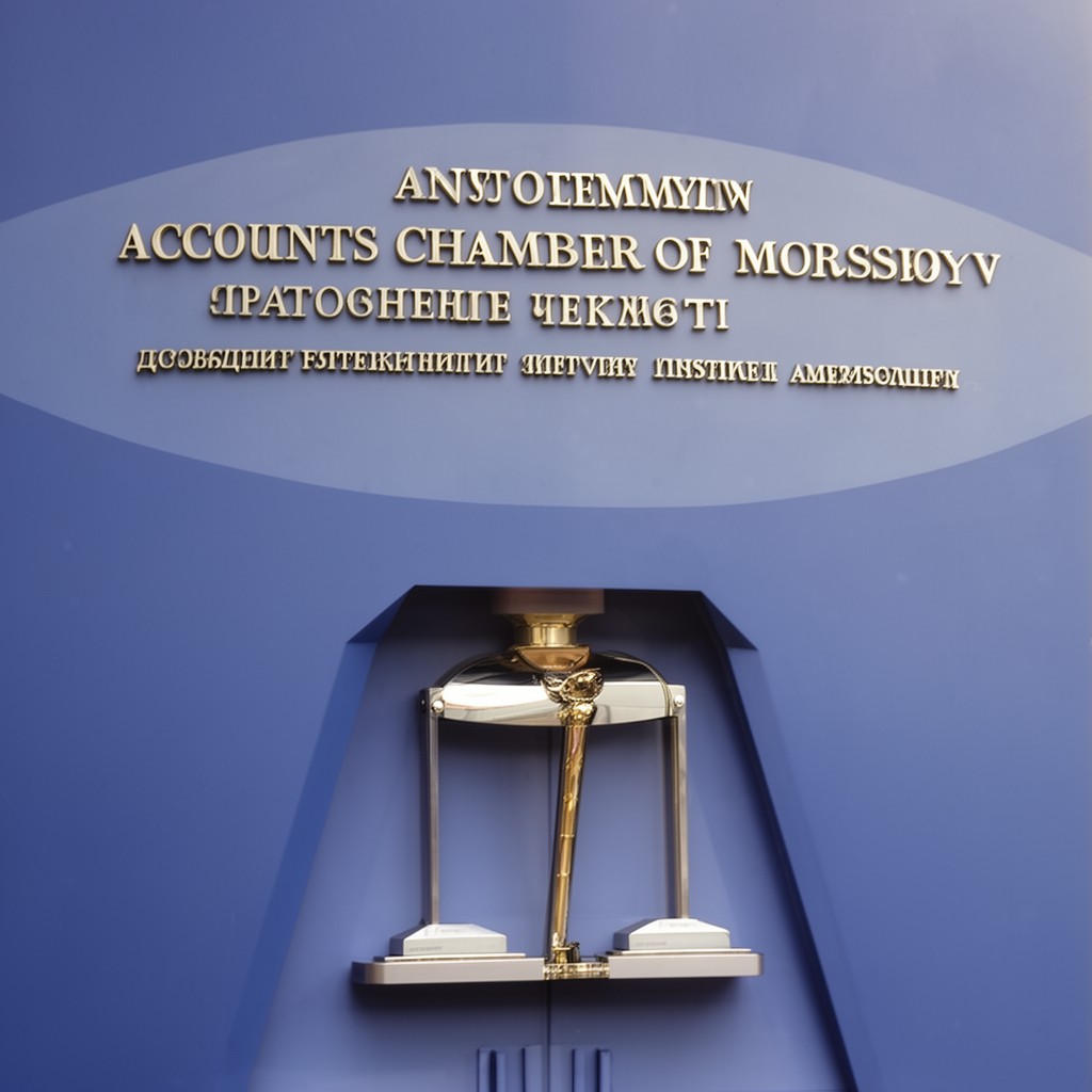 AI-generated illustration of Accounts Chamber of Moscow