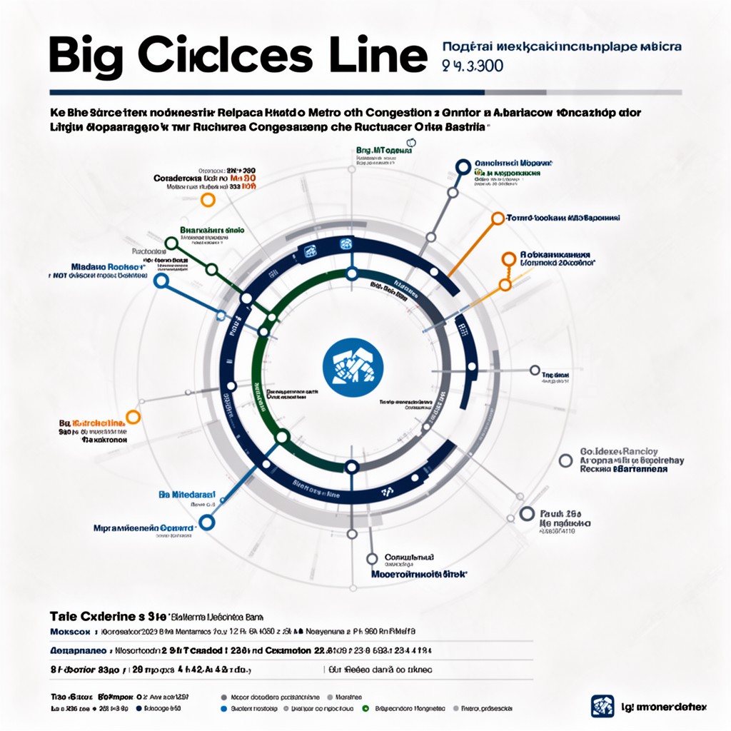 AI-generated illustration of Big Circle Line
