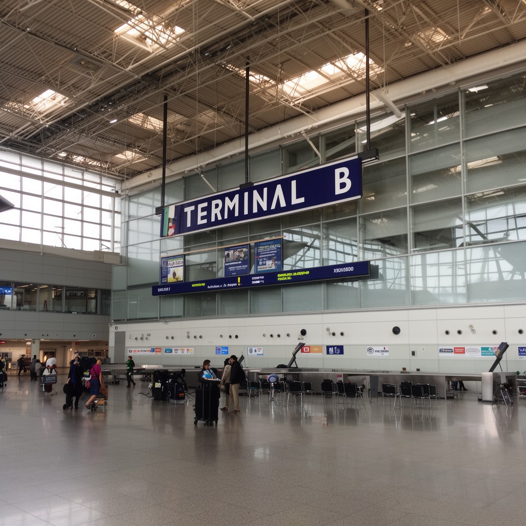AI-generated illustration of Terminal B