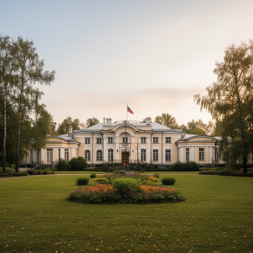 AI-generated illustration of Gorki, Moscow Oblast
