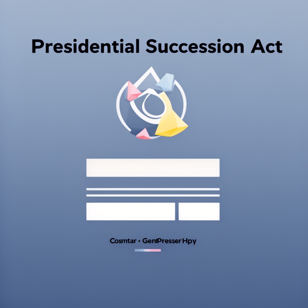 AI-generated illustration of Presidential Succession Act