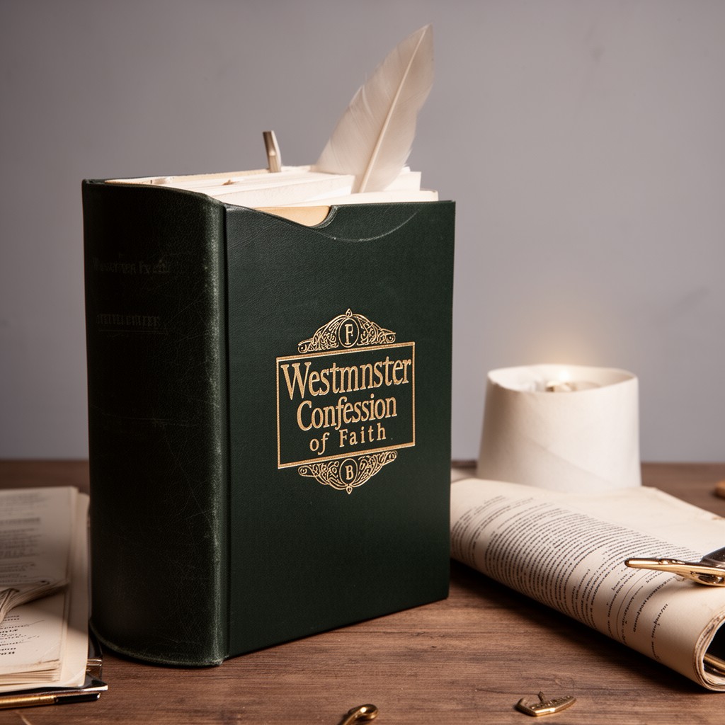 AI-generated illustration of Westminster Confession of Faith