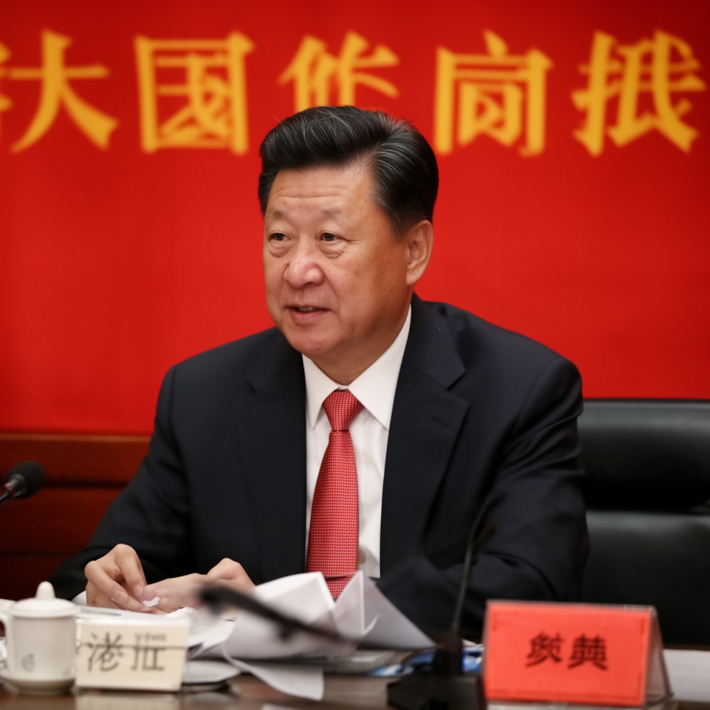 AI-generated illustration of General Secretary of the Chinese Communist Party