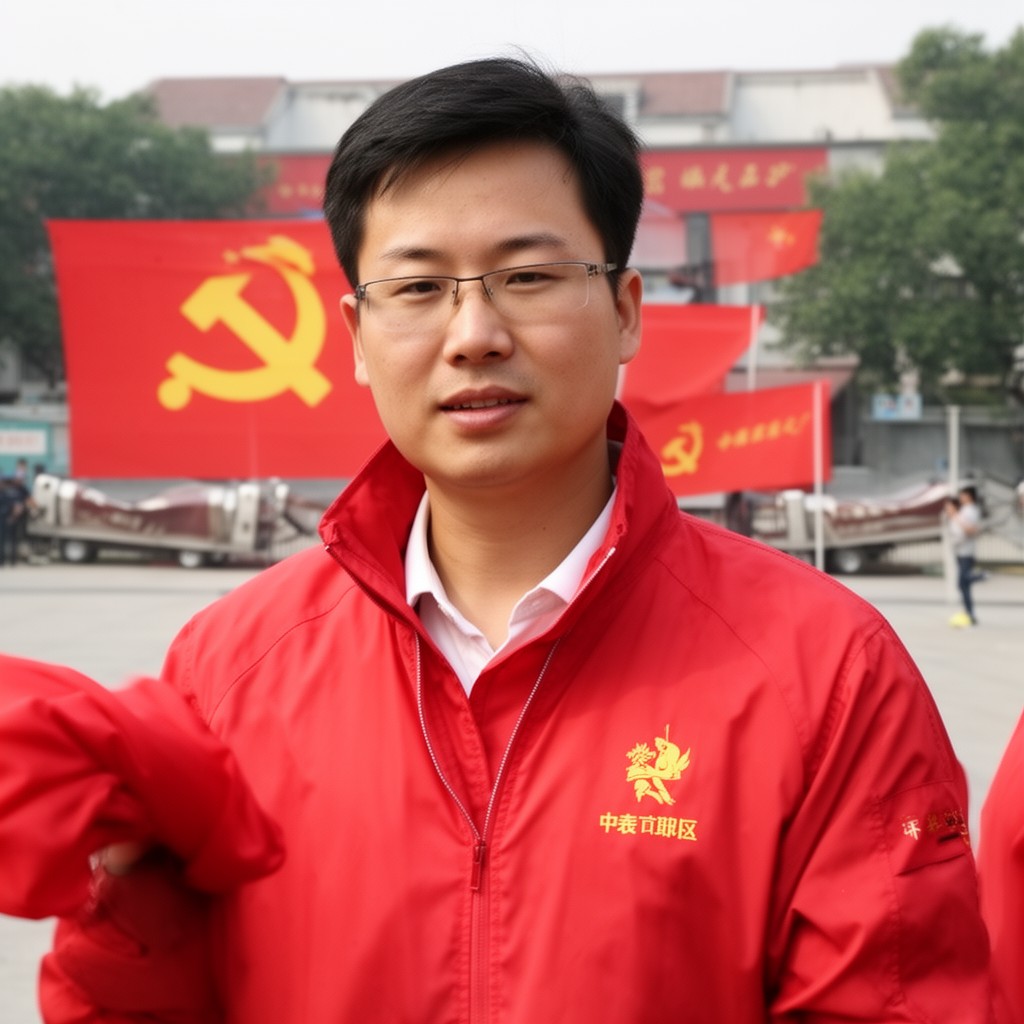 AI-generated illustration of Communist Youth League of China