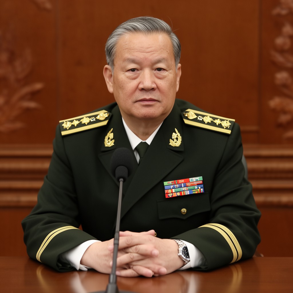 AI-generated illustration of Vice Chairman of the Central Military Commission