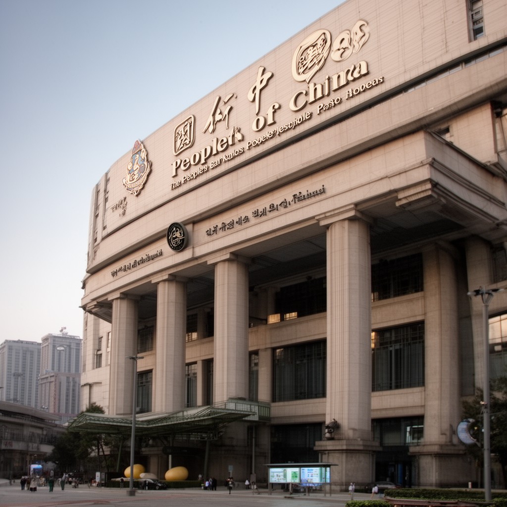 AI-generated illustration of People's Bank of China