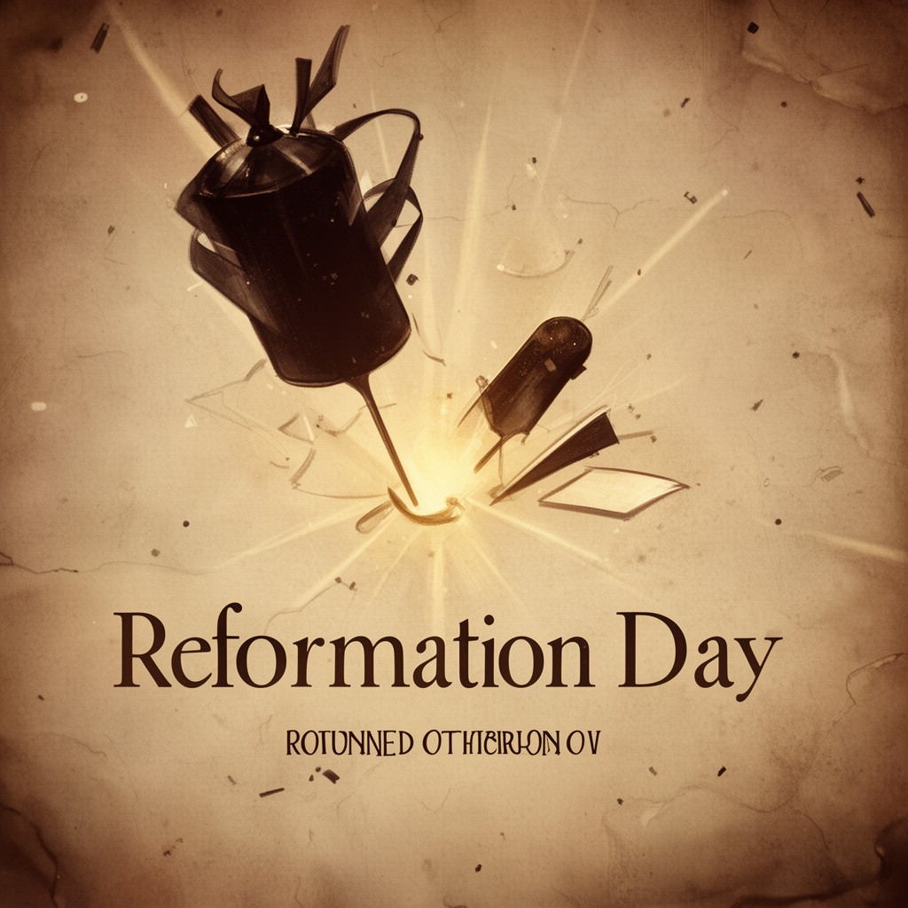 AI-generated illustration of Reformation Day