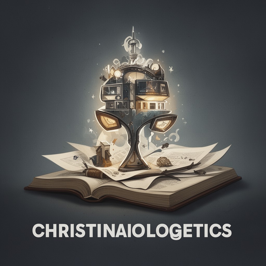 AI-generated illustration of Christian apologetics