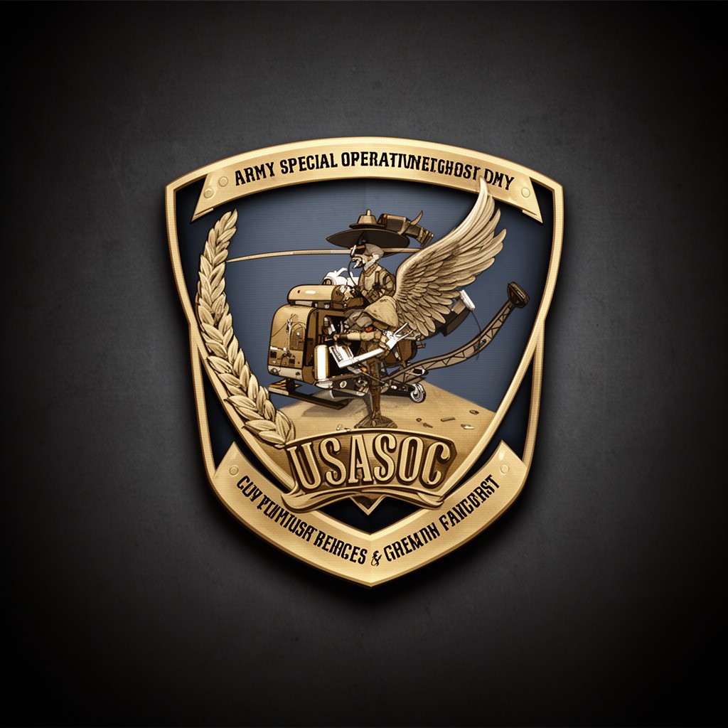 AI-generated illustration of USASOC