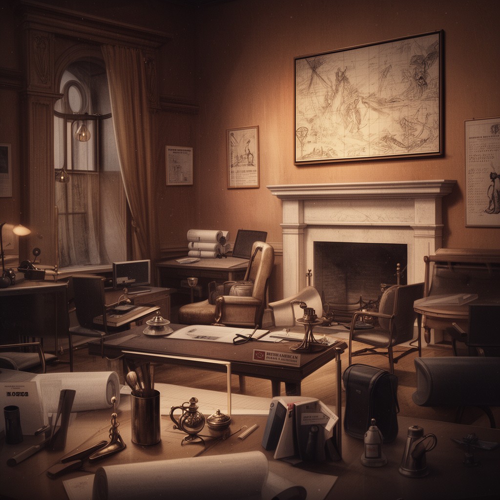 AI-generated illustration of British American Drama Academy
