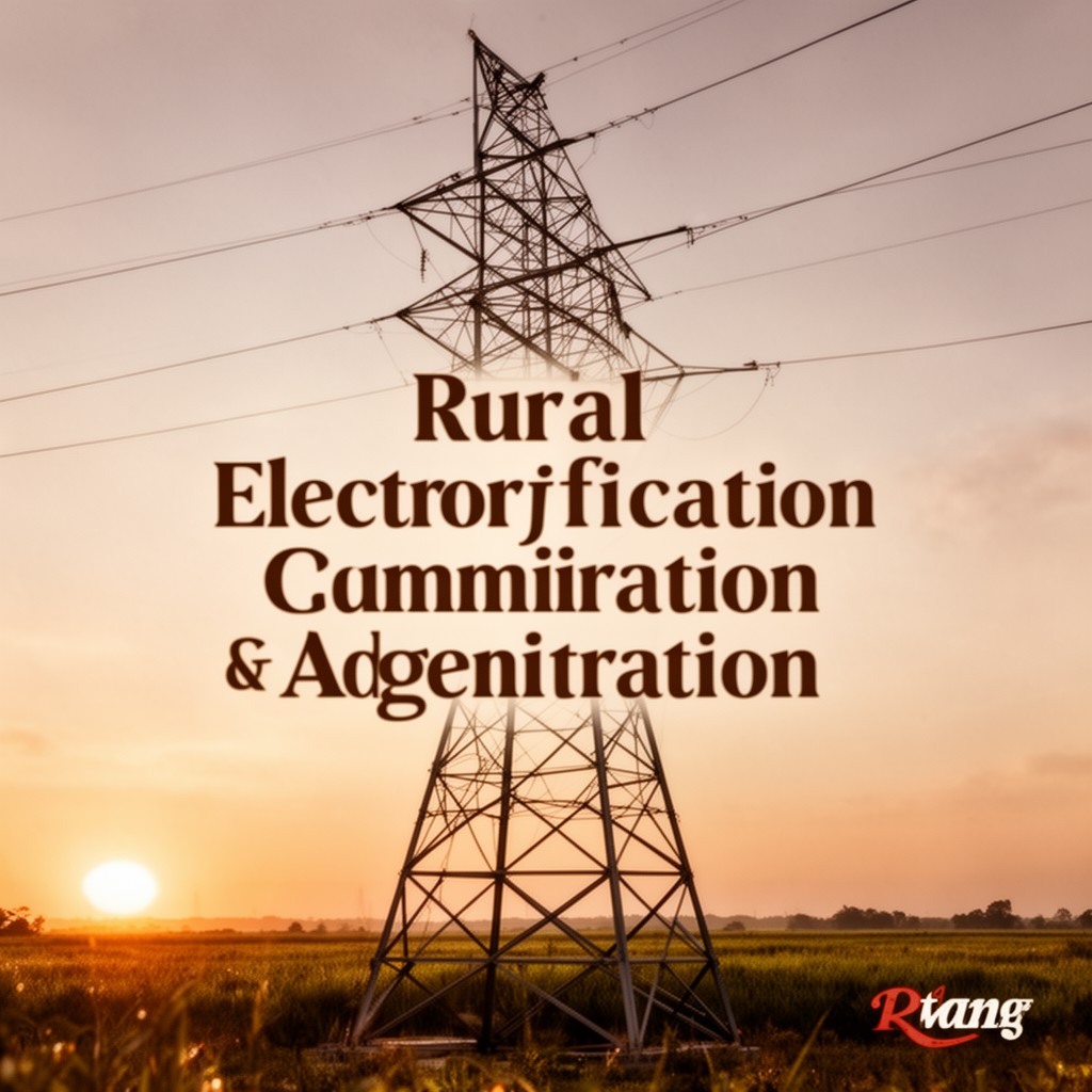 AI-generated illustration of Rural Electrification Administration