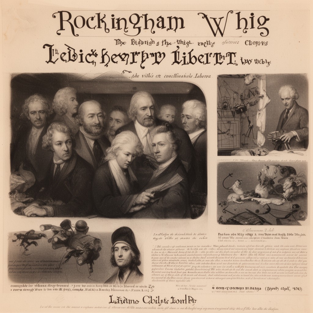 AI-generated illustration of Rockingham Whig