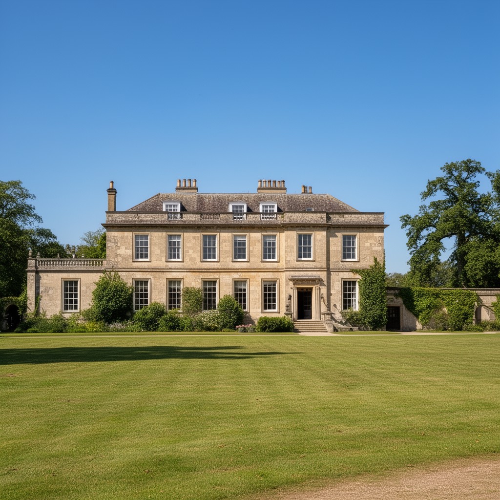AI-generated illustration of Stratfieldsaye House
