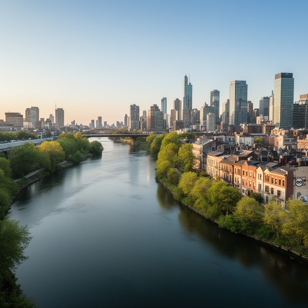AI-generated illustration of Don River