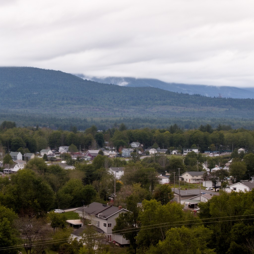 AI-generated illustration of North Country (New York)