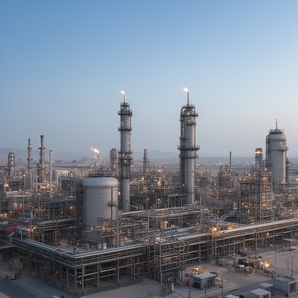 AI-generated illustration of Saudi Aramco