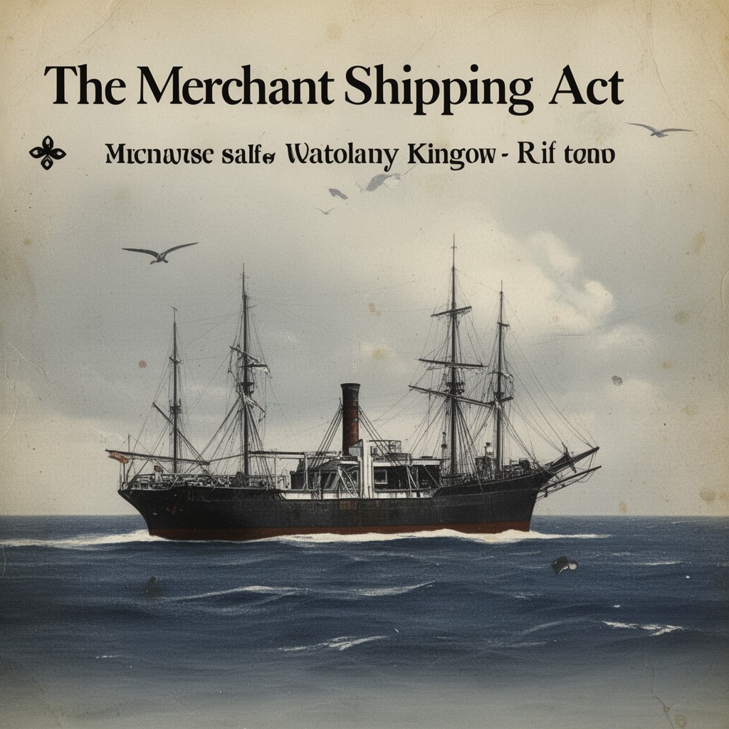 AI-generated illustration of Merchant Shipping Act