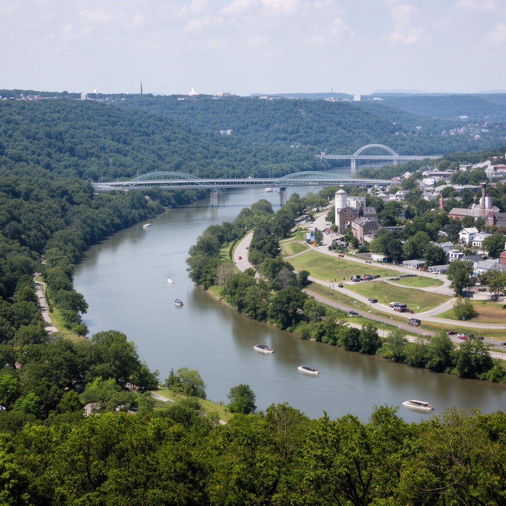 AI-generated illustration of Potomac River