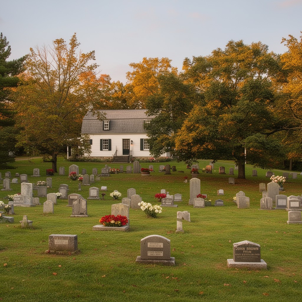 AI-generated illustration of John Brown Farm State Historic Site