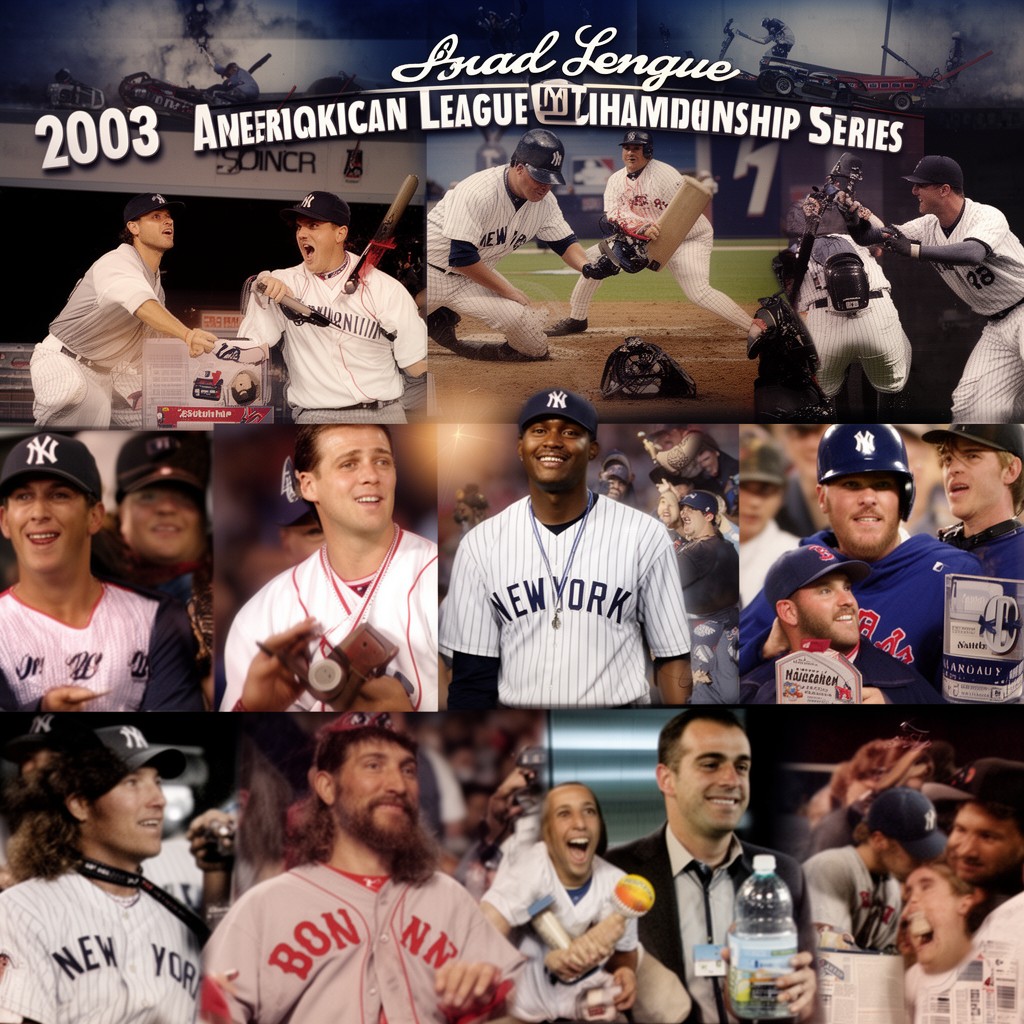 AI-generated illustration of 2003 American League Championship Series