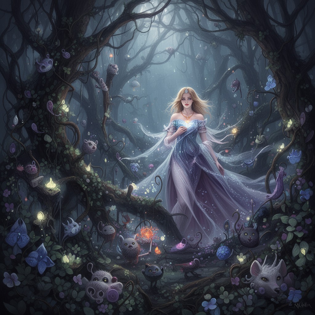 AI-generated illustration of Pandora
