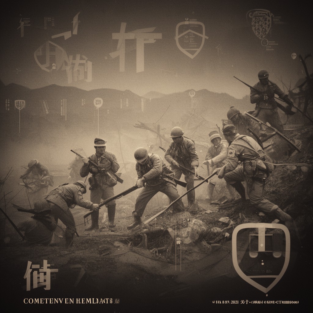 AI-generated illustration of Central Army of the Kuomintang