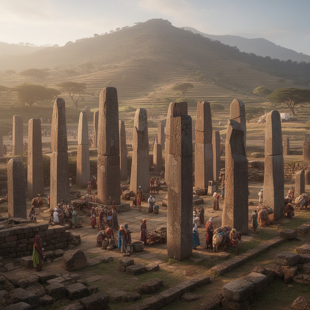 AI-generated illustration of Aksumite Empire