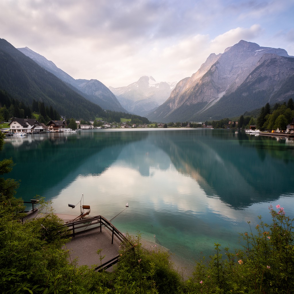AI-generated illustration of Tegernsee