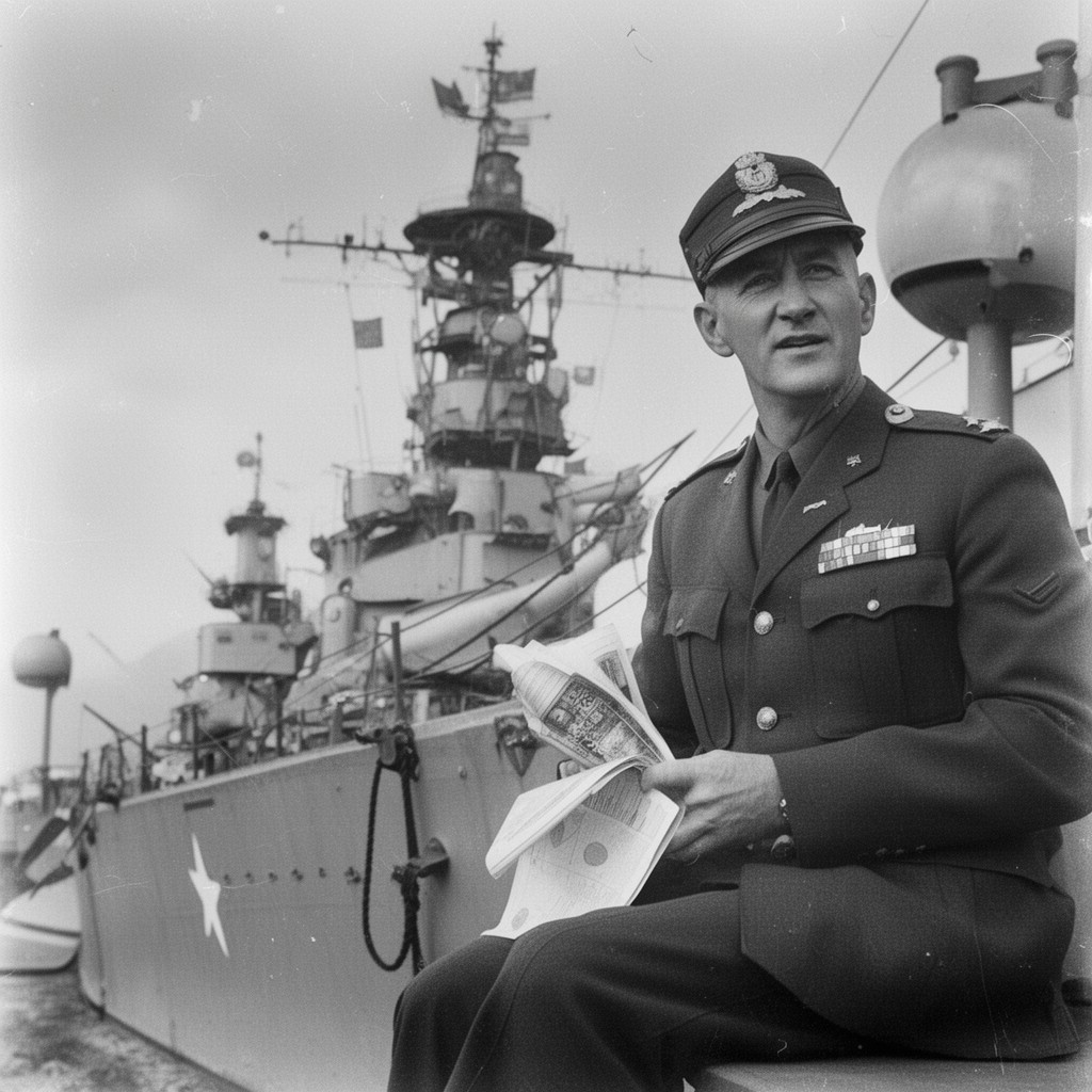AI-generated illustration of Commander in Chief, U.S. Fleet