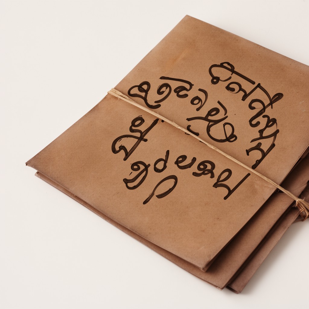 AI-generated illustration of Odia script