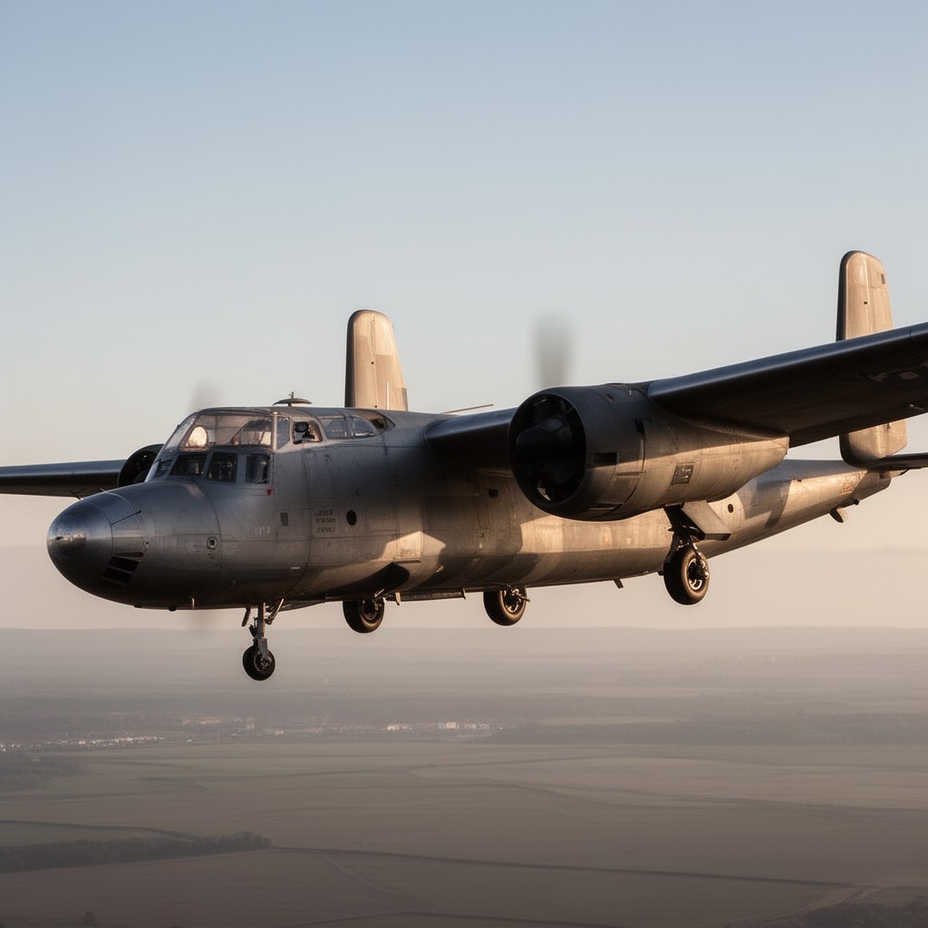 AI-generated illustration of Avro Shackleton