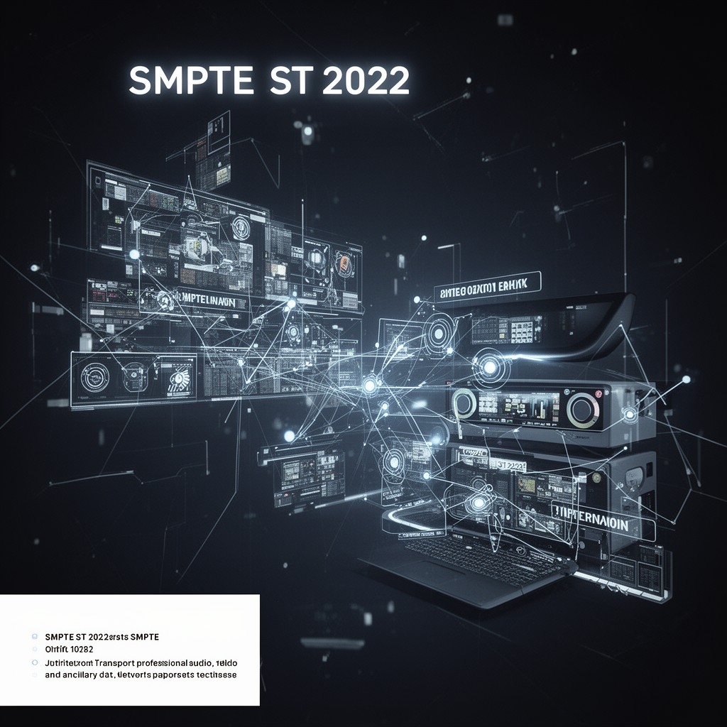 AI-generated illustration of SMPTE ST 2022