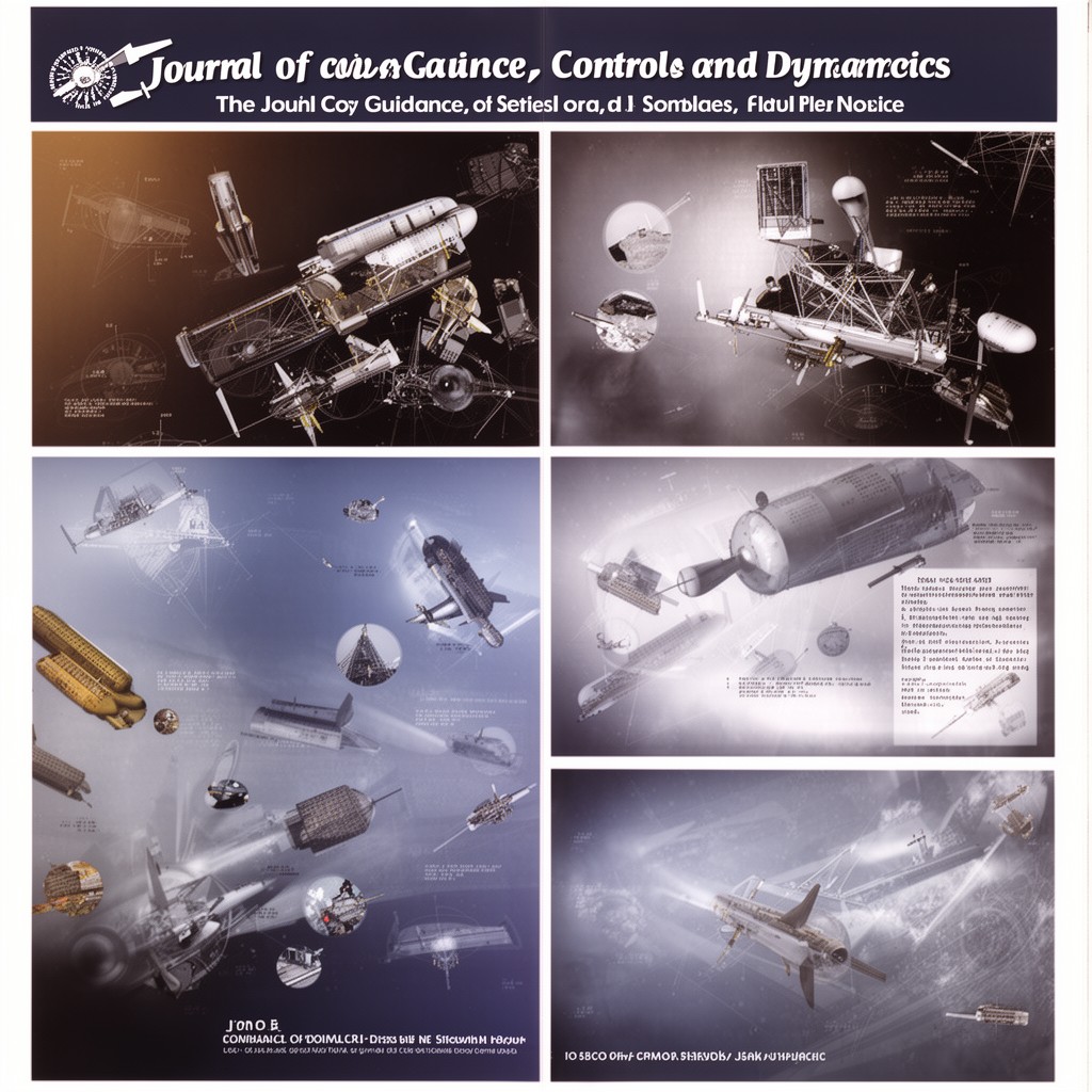 AI-generated illustration of Journal of Guidance, Control, and Dynamics