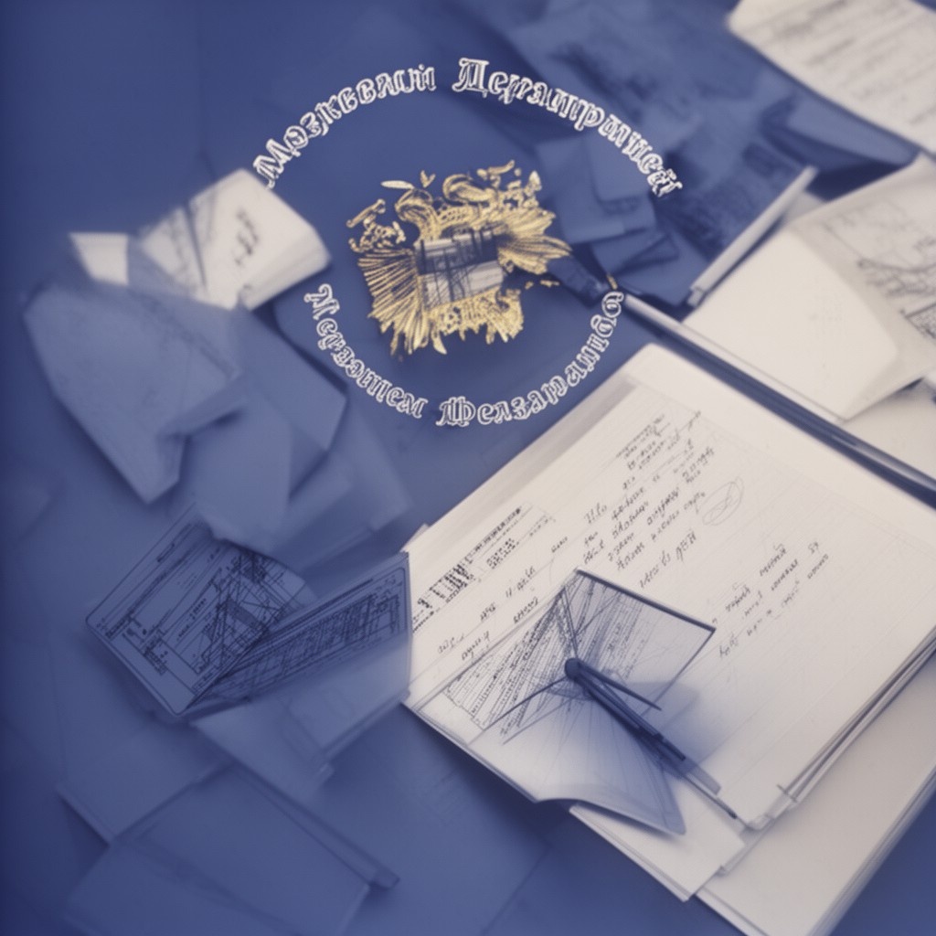 AI-generated illustration of Moscow Department of Education