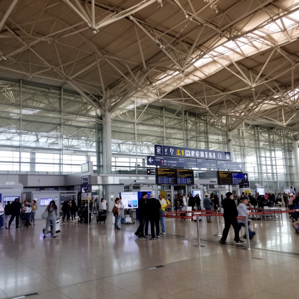 AI-generated illustration of Terminal D