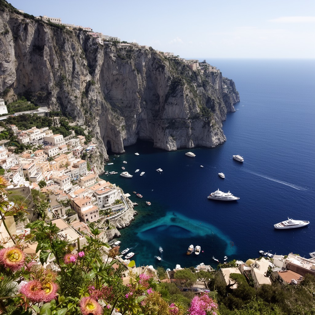 AI-generated illustration of Capri