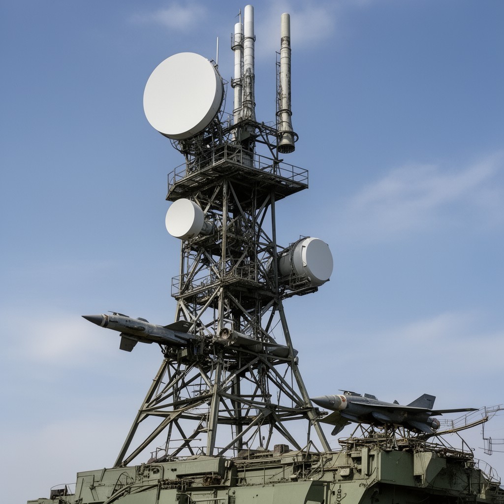 AI-generated illustration of Soviet Air Defense Forces