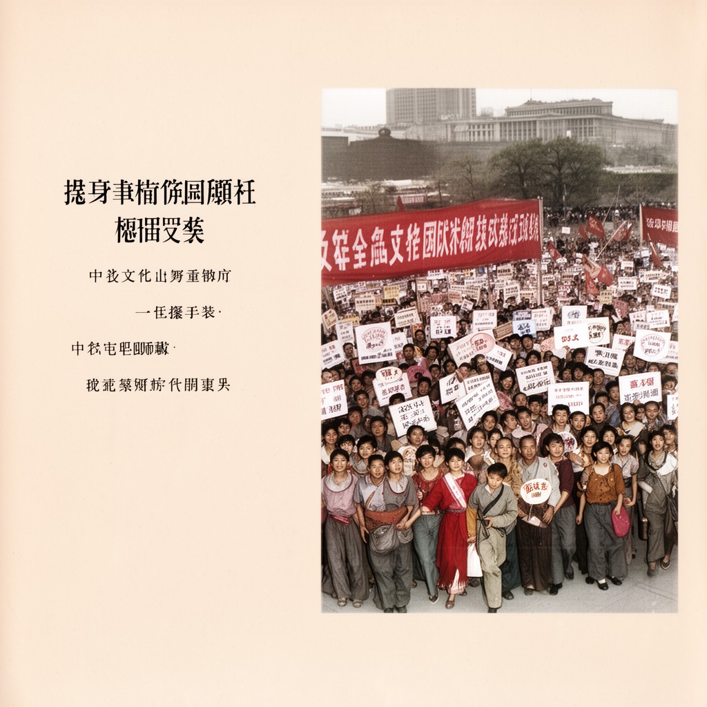 AI-generated illustration of Cultural Revolution