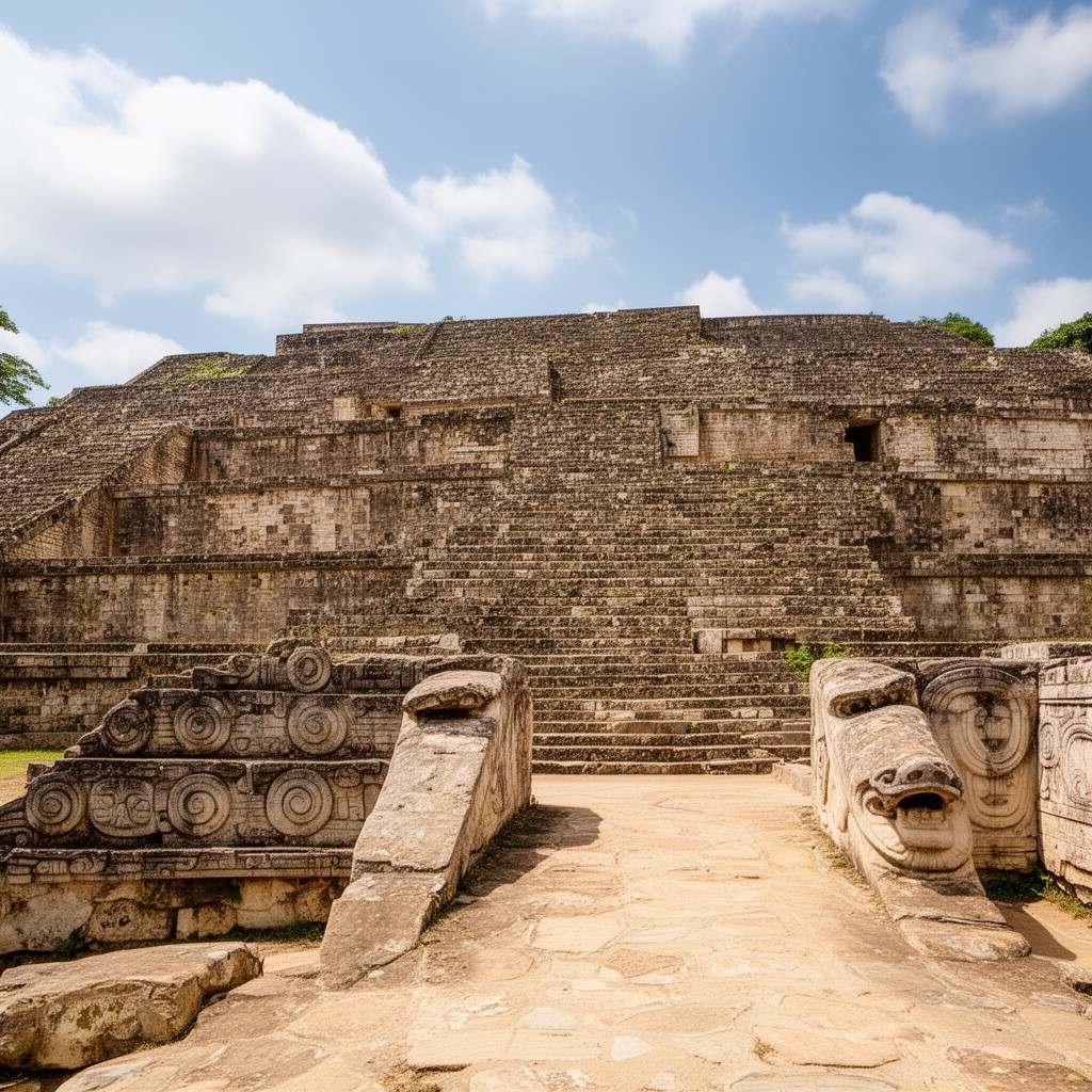 AI-generated illustration of Classic period in Mesoamerica